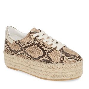Snakeskin parade sneaker